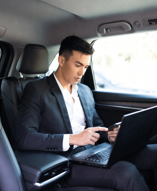 Executive car service in Burlington for corporate travel and Financial District transfers