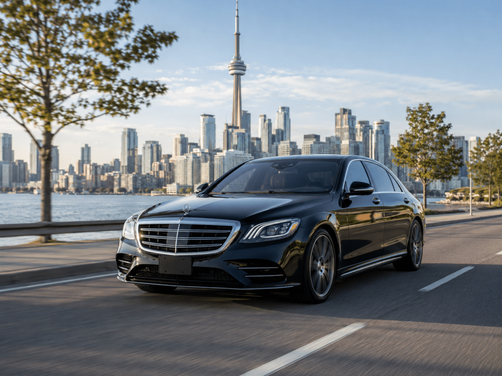 Executive private car transfer to Billy Bishop Toronto City Airport YTZ.