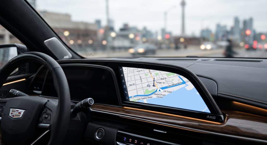 GPS route navigation tracking ingress corridors and transit timing along Lake Shore Boulevard West to 909 Lake Shore Blvd W