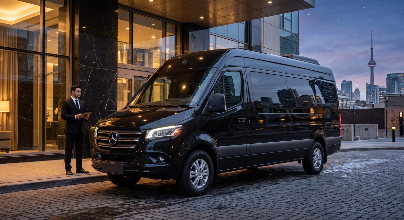Mercedes Executive Sprinter TIFF Cast Van