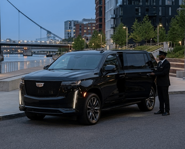 Private chauffeur drop-off point at Remembrance Drive and the West Pedestrian Bridge for RBC Amphitheatre