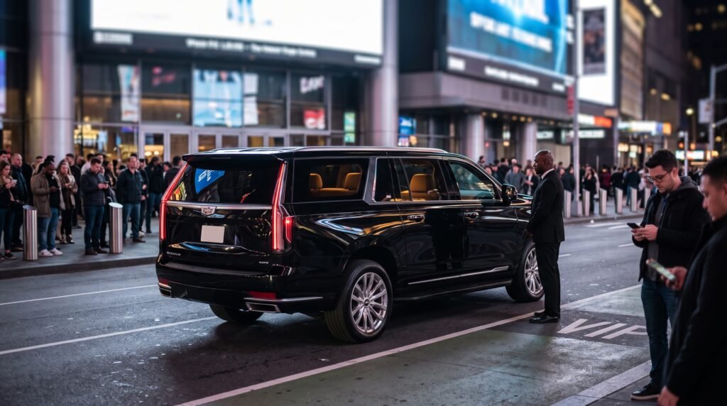 RBC Amphitheatre rideshare surge pricing delays compared to dedicated executive chauffeur standby