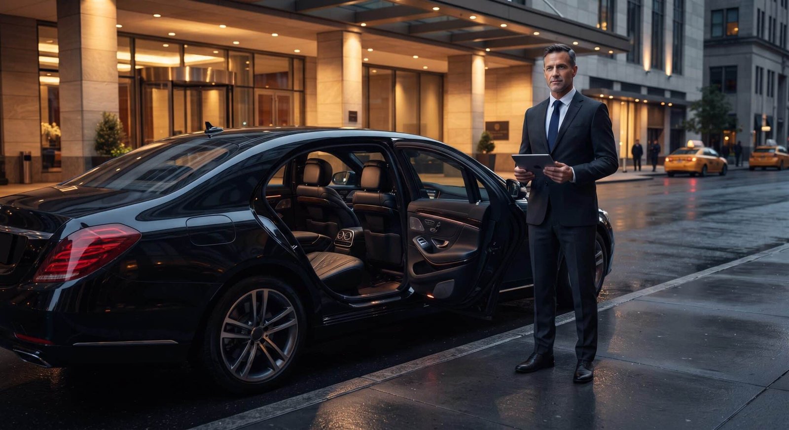 Professional corporate chauffeur and luxury vehicle dispatch for Toronto business travel